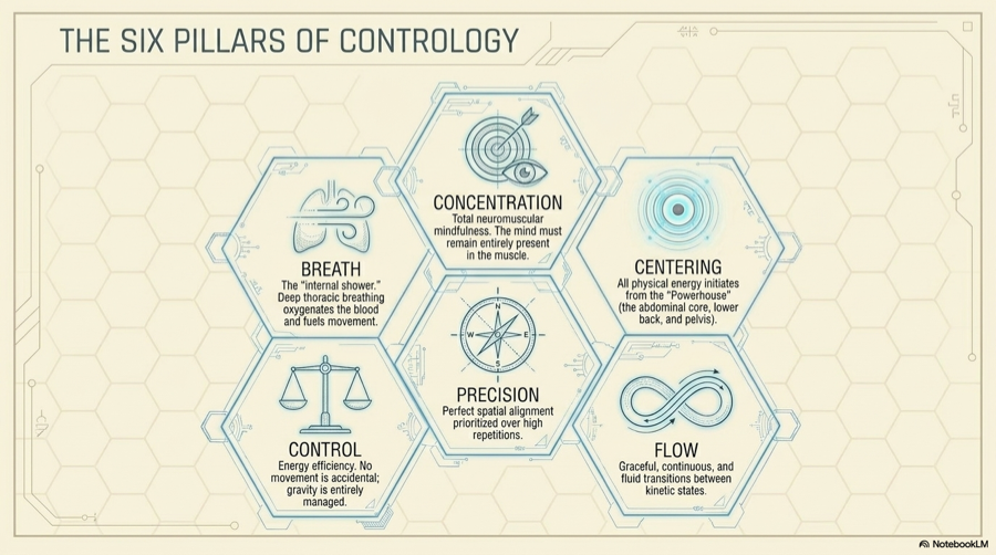Contrology pillars graphic